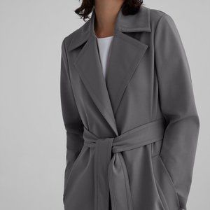 Club Monaco Jersey Trench Coat